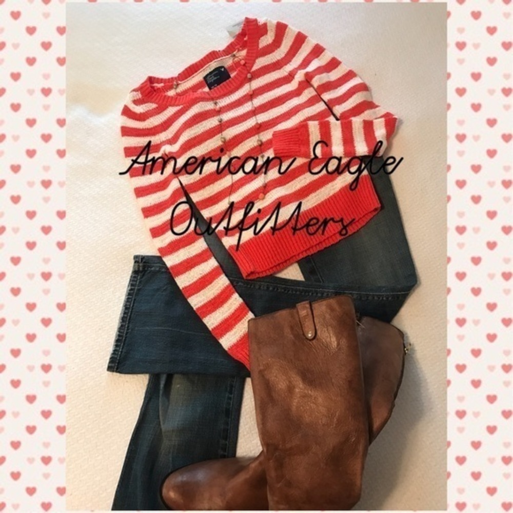 "Stripe It Rich" NWT AE SWEATER 🎉🎉🎉